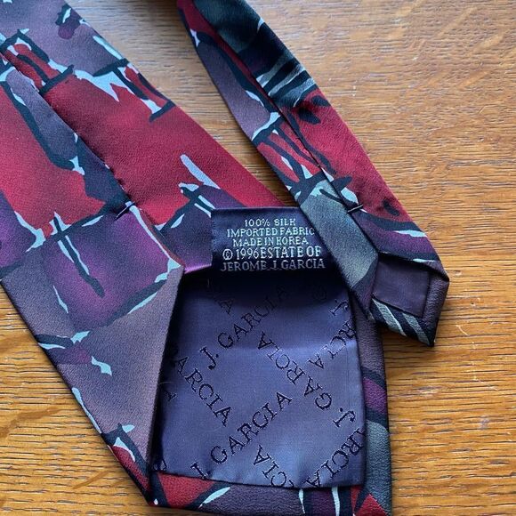 J. Garcia "Paris in the Rain" Necktie - Picture 4 of 4